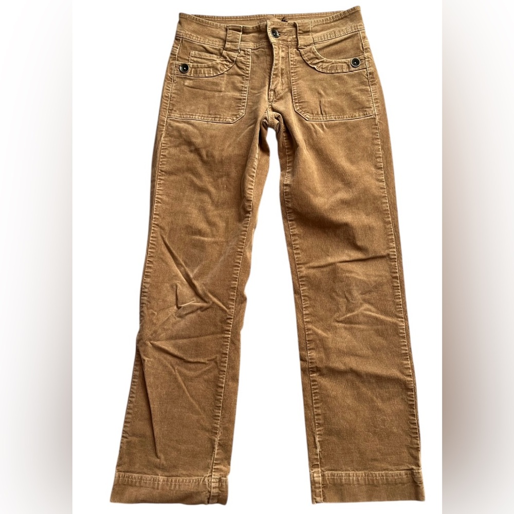 Y2K Tan Corduroys